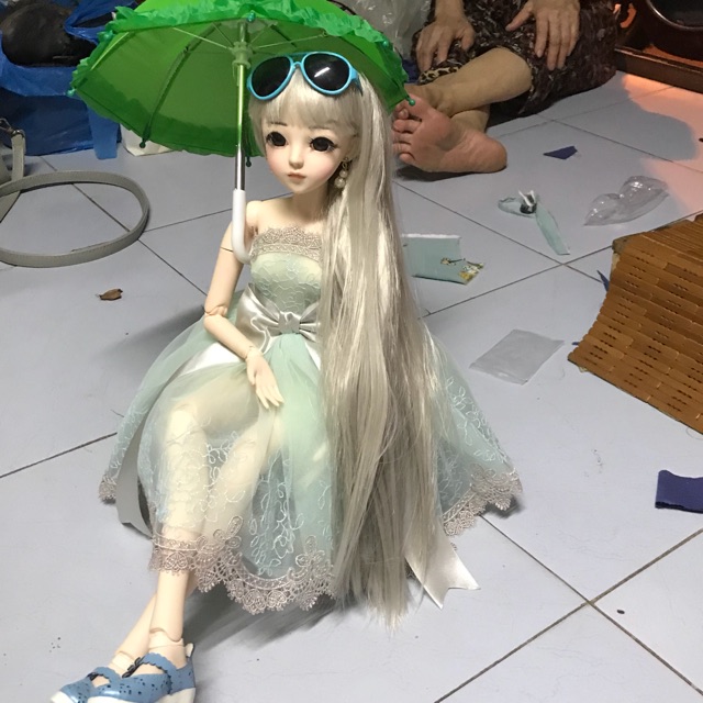 Búp bê doris 1/3 mặc váy thiết kế