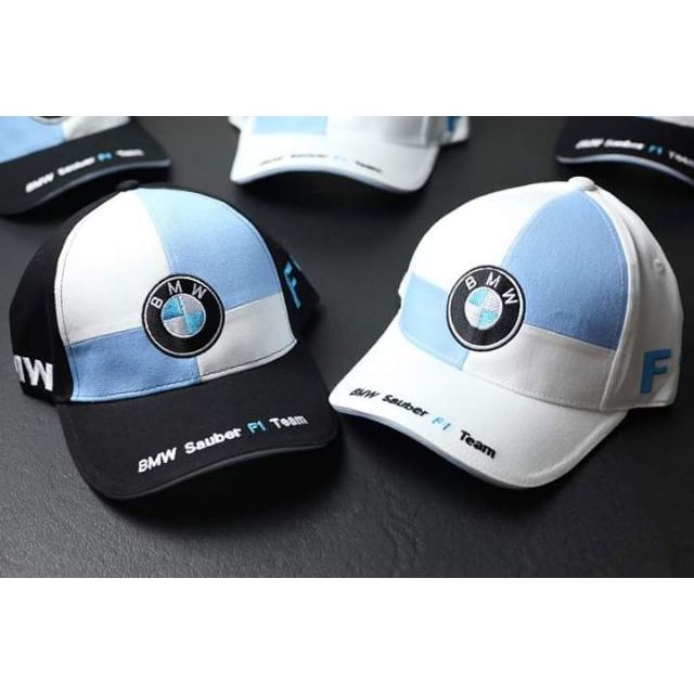 Nón kết nam nữ BMW kaki 040