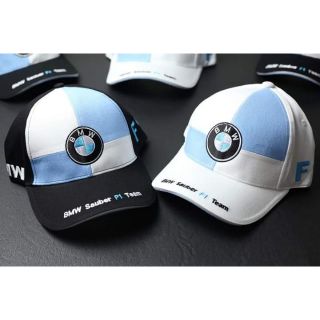 Nón kết nam nữ BMW kaki 040