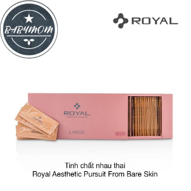 Lẻ 1 miếng tinh Chất Serum Nhau Thai Cuống Rốn Royal