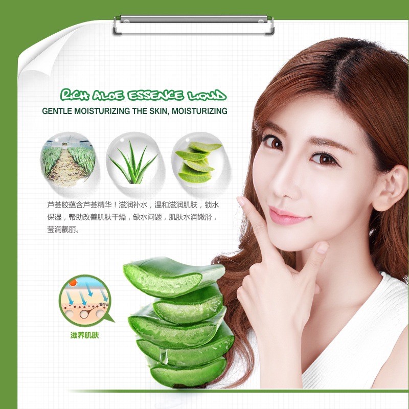 Gel dưỡng ẩm lô hội Aloe Vera 92%