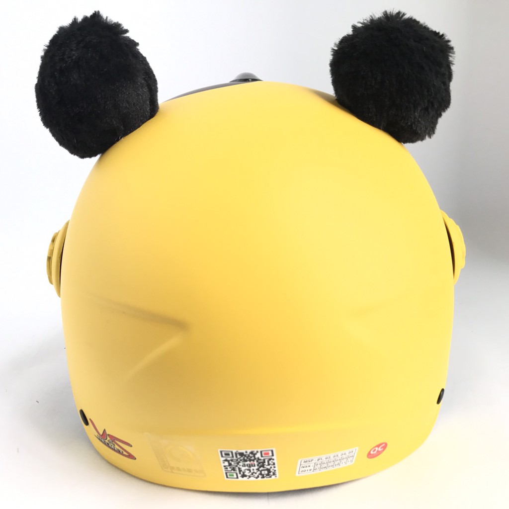 Mũ bảo hiểm trẻ em có kính siêu yêu - VS103KS - Chuột Mickey (tùy chọn mầu)