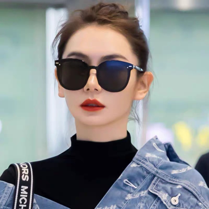 ❡﹊◈GM Sunglasses Summer Female 2021 Kính lái nam thời trang mới đặc biệt cho người cận thị, mặt to, mỏng hơn