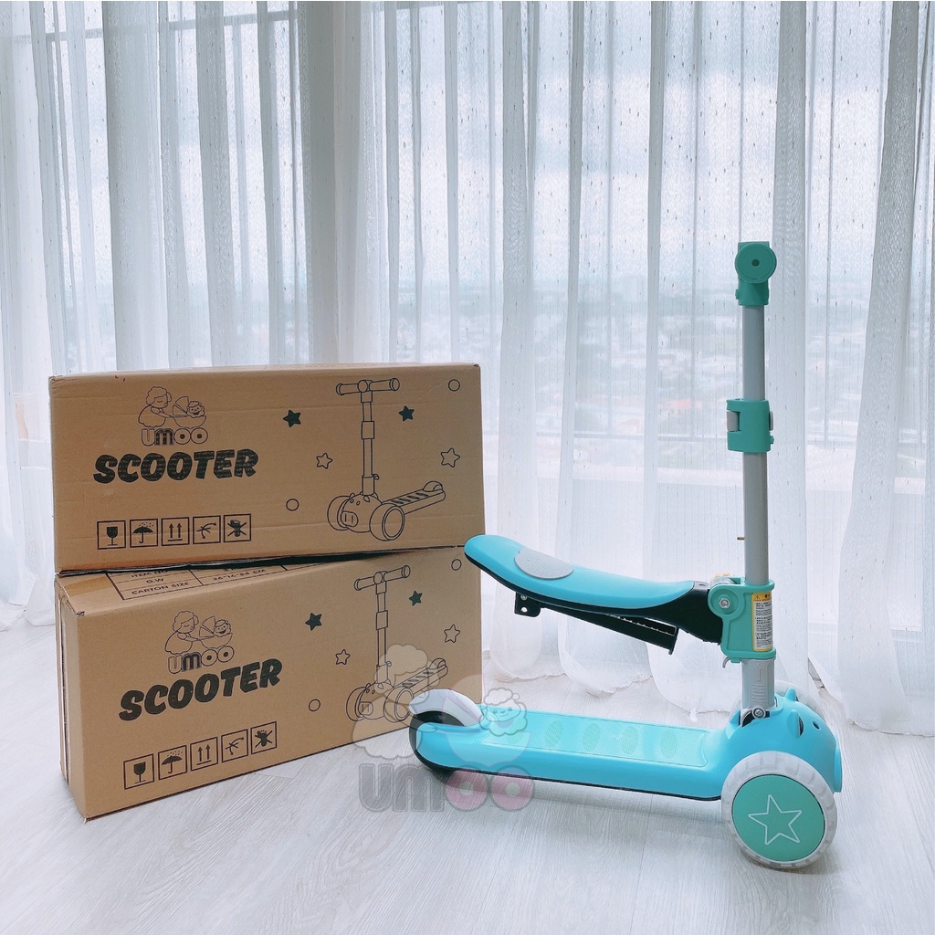 Scooter Xe Trượt Chòi Chân cho Bé Umoo