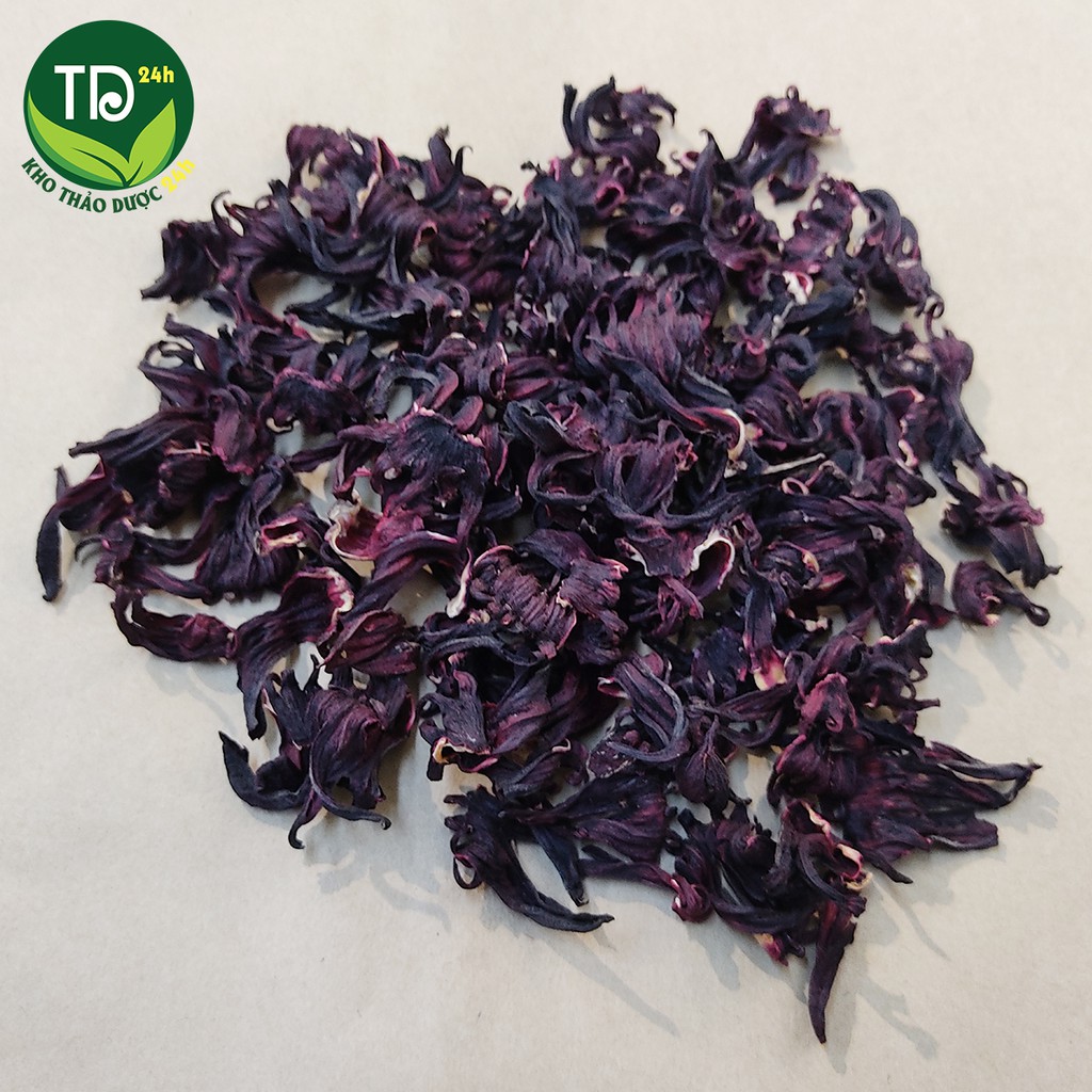 Hoa Atiso đỏ khô (Hoa bụp giấm/Hoa Hibiscus) [100 gram] I Kho Thảo Dược 24h