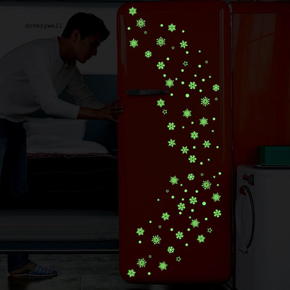 Bông tuyết dạ quang dán tường phát sáng trong đêm tối