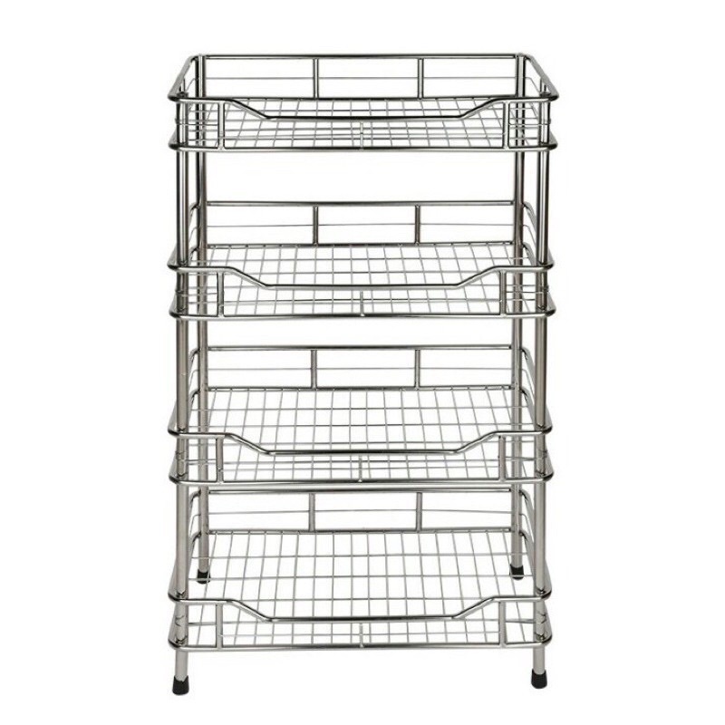 Kệ chén inox đứng 2 tầng 3 tầng 4 tầng
