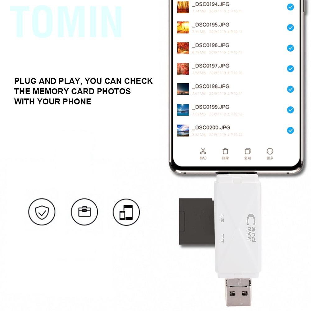 Đầu Đọc Thẻ Nhớ Usb 3.0 Cho Điện Thoại Android | BigBuy360 - bigbuy360.vn