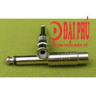 Jack 6.5 mono 1 vạch đầu rca cái