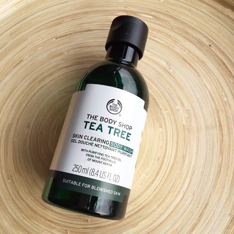 🌱 Sữa tắm giảm mụn thâm tràm trà Tea Tree Body 250ML 🌱