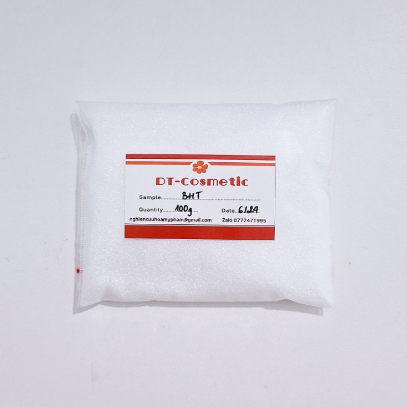 BHT (Butylated Hydroxytoluene) - Chất Chống Oxy Hóa Cho Dầu - Nguyên Liệu Mỹ Phẩm