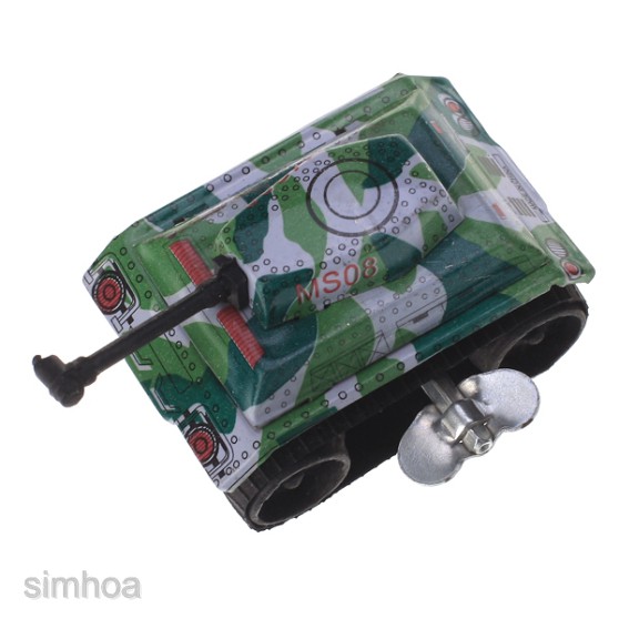 Mô hình xe tăng đồ chơi lên dây cót