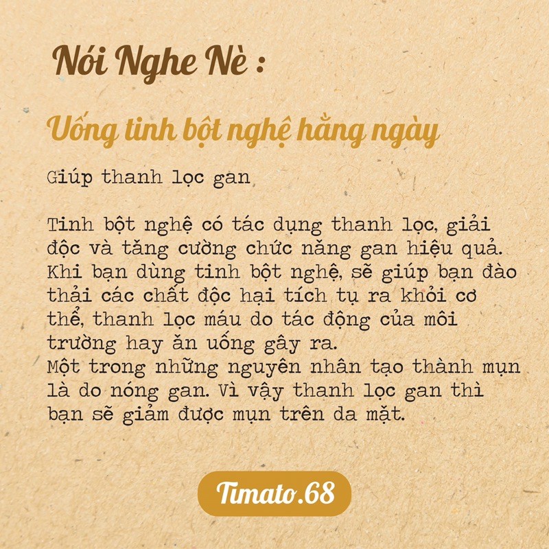 Tinh bột nghệ nguyên chất -nghệ từ vùng núi Nghệ An