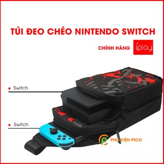 Túi đựng Nintendo Switch chính hãng ÍPlay chống sốc - Túi đeo chéo Nintendo Switch, Nintendo Switch Lite chống sốc