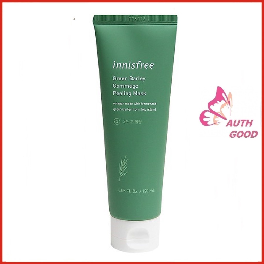 Tẩy da chết ✅FREESHIP✅ Tẩy da chết Innisfree green barley gommage peeling mask 120ml