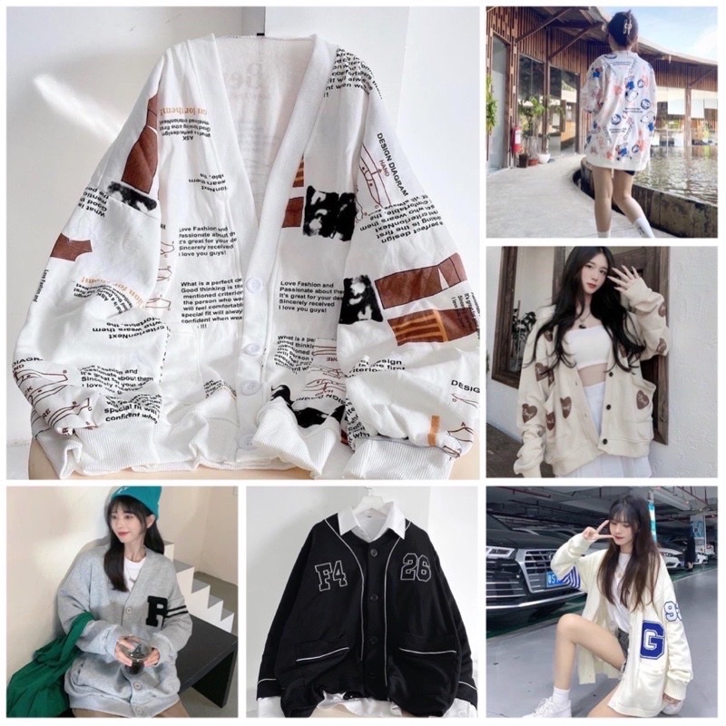 Áo Cardigan Snoopy/Bembo Hoạt Hình Siêu Xinh Form Unisex Nam Nữ Ulzzang