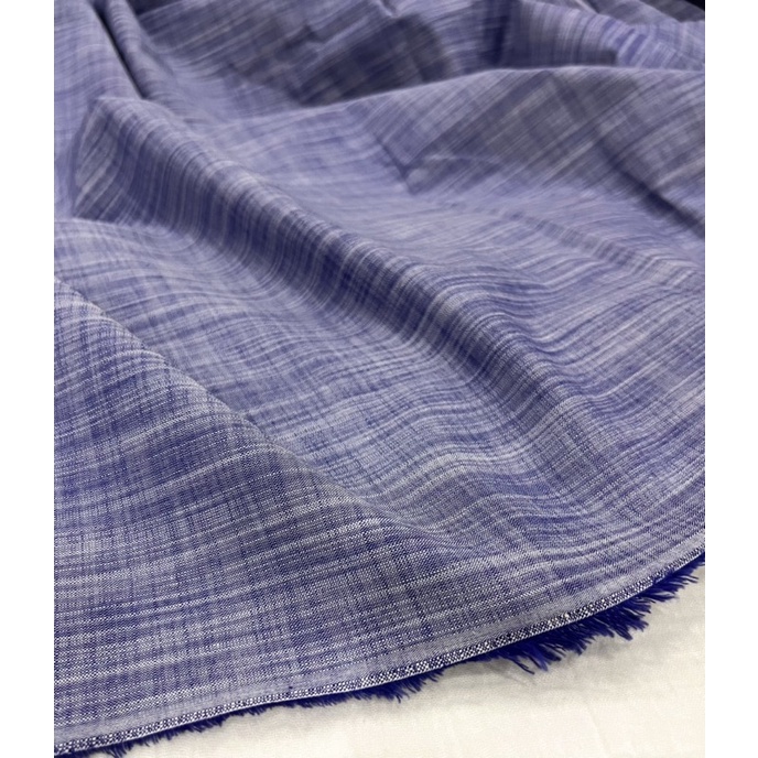 Vải Cotton Dệt 2 Sợi Xanh Lạ Mắt Mềm Rũ Khổ 1m45