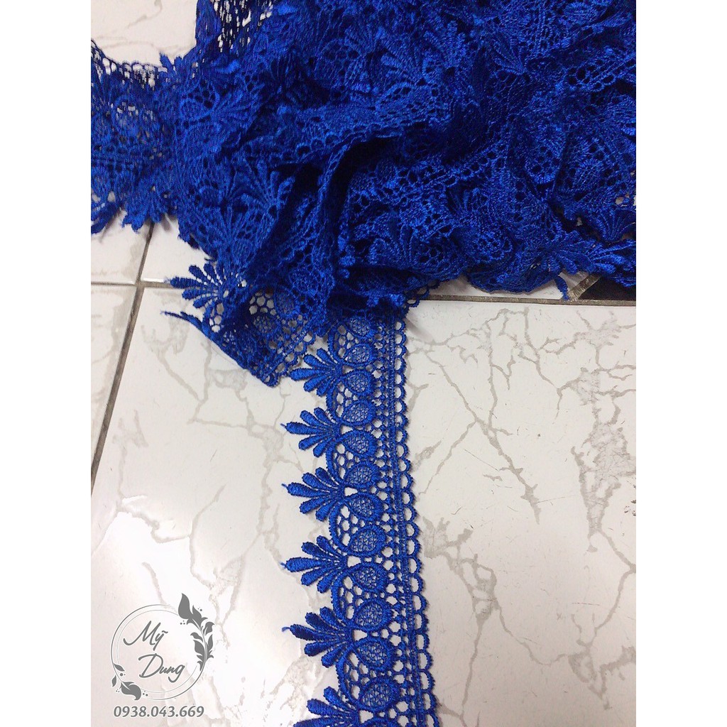 Combo 2 dây dây ren chỉ Lò xo (Dây dài 13,5 met) - Khổ 4F - MS 612251