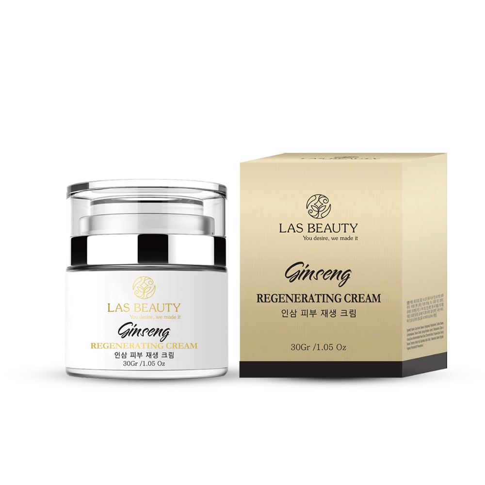 Kem tái tạo da, kem tái tạo, phục hồi da, kem tái tạo nhân sâm GINSENG, LAS BEAUTY, 30 gr | BigBuy360 - bigbuy360.vn