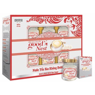 NƯỚC YẾN SÀO KHÔNG ĐƯỜNG GOOD NEST