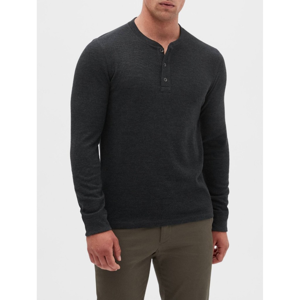 Áo thun nam dài tay BANANA REPUBLIC cổ tàu xuất xịn | BigBuy360 - bigbuy360.vn