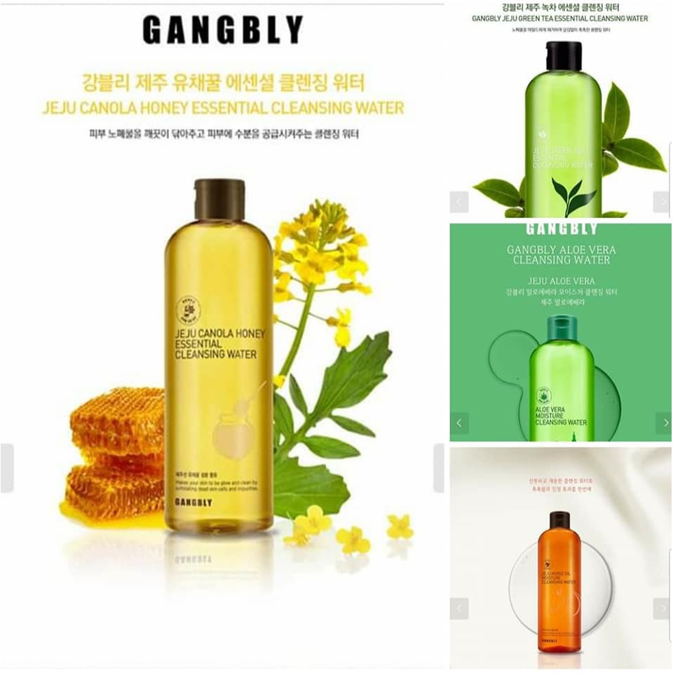 Nước tẩy trang JEJU HORSE OIL ESSENTIAL - GANGBLY