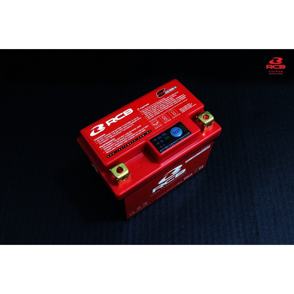 BÌNH ẮC QUY RCB CHÍNH HÃNG - BÌNH ĐIỆN SIÊU MẠNH - siêu nhẹ