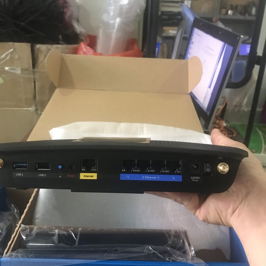 Bộ Phát wifi Linksys EA8100 chuẩn AC2600 Mu-mimo hàng mới nguyên hộp