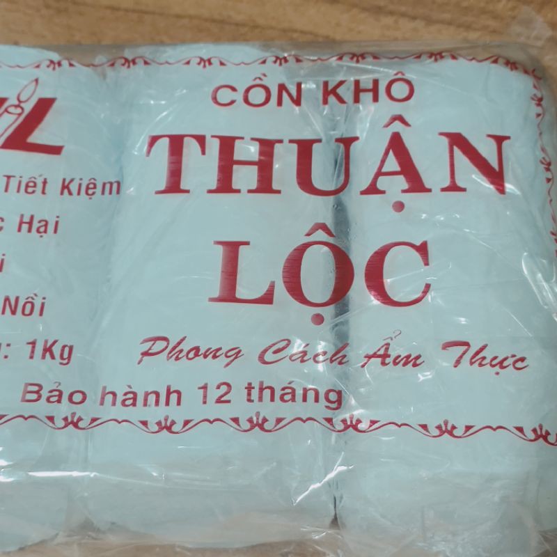 Cồn khô nướng lẩu cho bếp cồn Gói 1KG có 16 cục có 2 loại