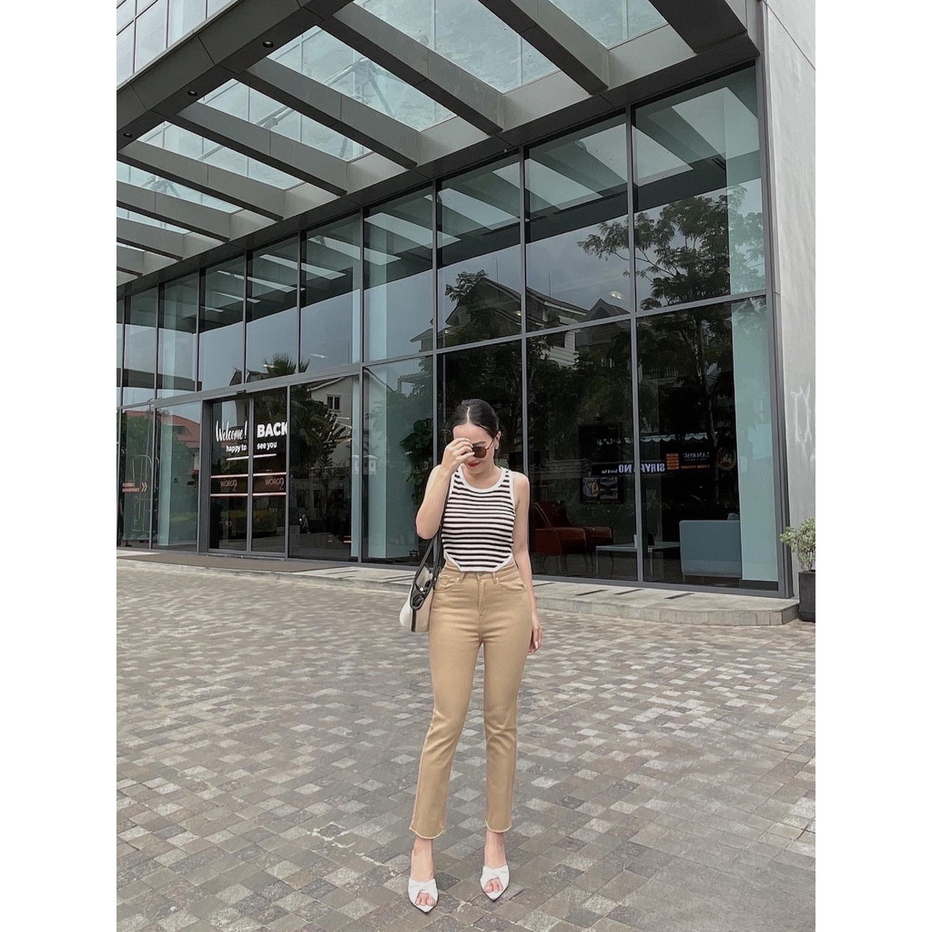 ÁO LEN TĂM SỌC MÀU VẠT BẦU KÈM ẢNH THẬT