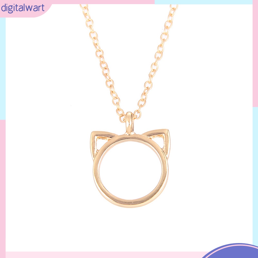 Dây chuyền mặt tai mèo dễ thương đáng yêu dành cho cho nữ