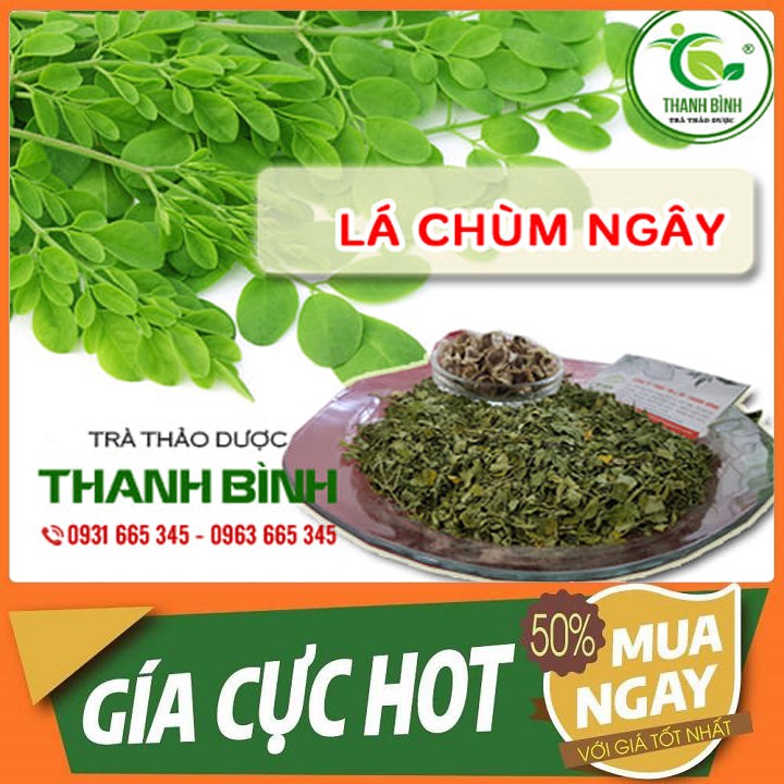 Lá Chùm Ngây Khô 500g - Nguyên Chất - Hàng Công Ty