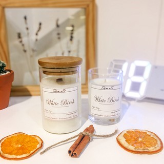 Nến thơm thiên nhiên cao cấp - White Birch