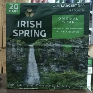 Lốc 20 cục Xà bông cục Irish Spring Của Mỹ 104g