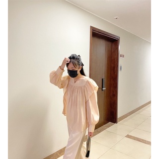 áo cổ V tay bèo