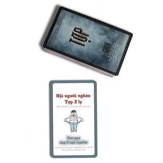 Tợp- Bài nhậu - Drinking game - Boardgame
