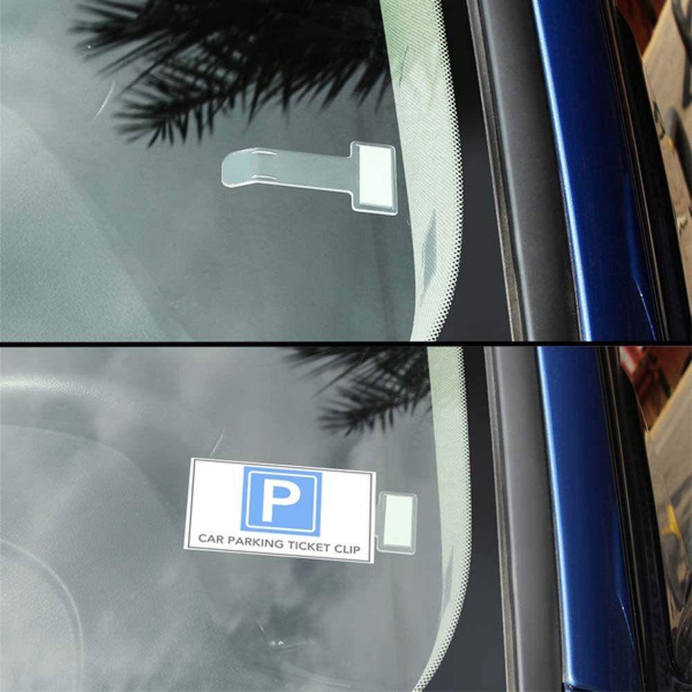 Giá Đỡ Vé Tàu Xe Hình Chữ T Bằng Nhựa VANES1 Kèm Băng Dính Tiện Dụng