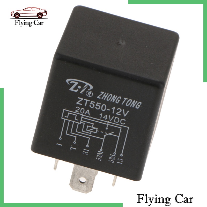 Rơ Le Cần Gạt Nước Kính Chắn Gió Ô Tô Có Công Tắc Cao DC12V 20A Lzdjfmy2