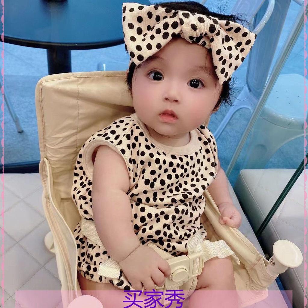 Áo liền quần cotton Siêu Dễ Thương Thời Trang Mùa Hè Cho Bé Gái