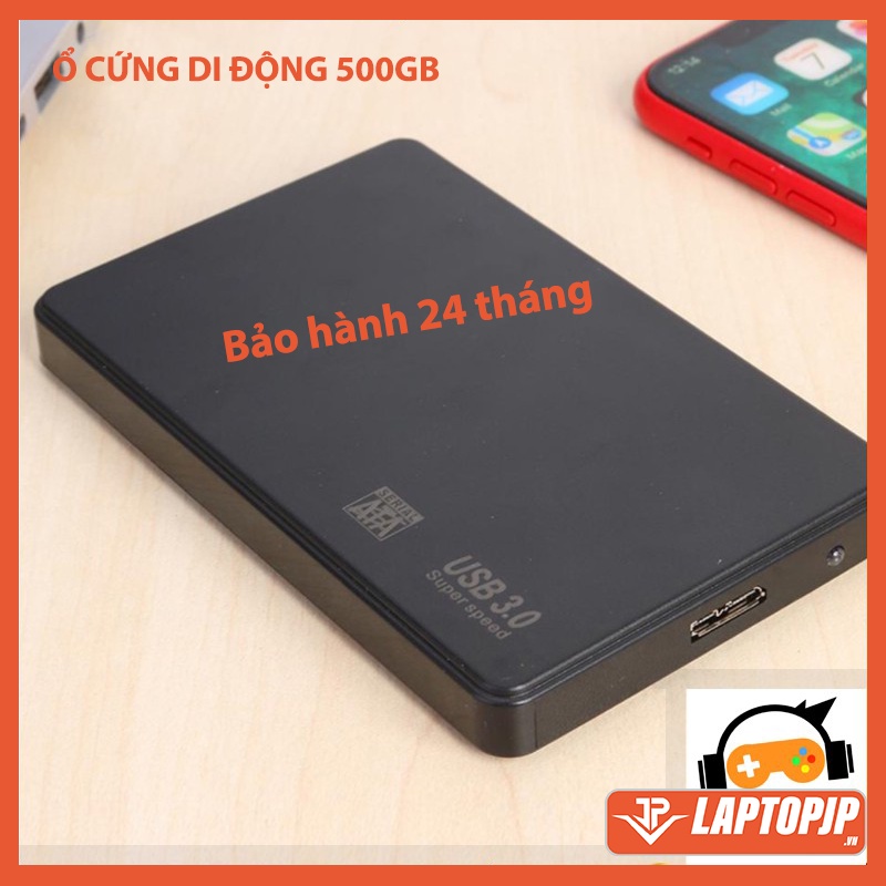 Ổ cứng di động 500gb bảo hành 24 tháng