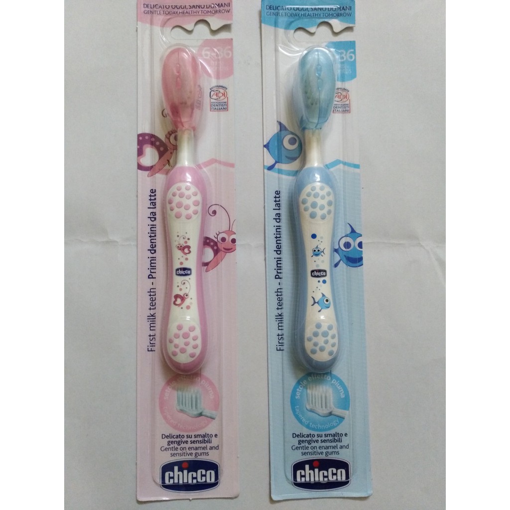 Bàn chải đánh răng Chicco cho bé 6M+