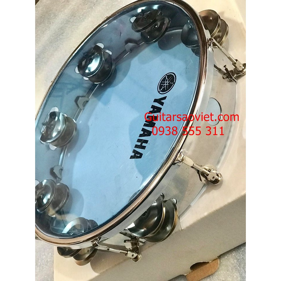 Trống lắc tay - Lục lạc gõ bo Tambourine Inox Yamaha SV-450T