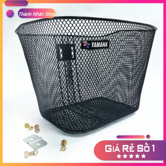 Rổ sắt xe đạp trẻ em tặng kèm ốc