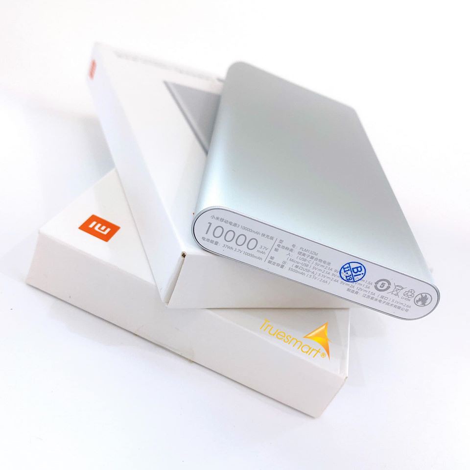 Sạc dự phòng xiaomi 10.000mah gen 2 - gen 3 tích hợp sạc nhanh (full box + logo xiaomi) | WebRaoVat - webraovat.net.vn