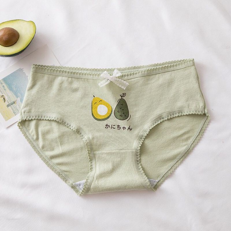 [Mã 12FASHIONSALE1 giảm 10K đơn 50K] Quần lót bơ cotton nữ cao cấp dễ thương - đáng yêu QLU12 | BigBuy360 - bigbuy360.vn