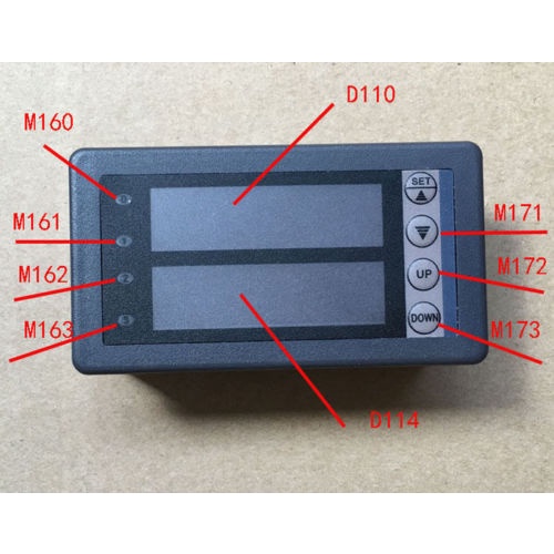 Bảng Mạch Hiển Thị Led Plc Fx1N-10Mt Fx1N-14Mr