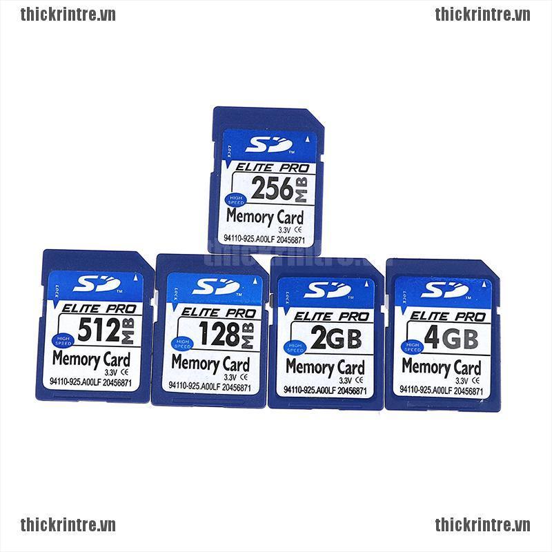 Thẻ Nhớ Tiêu Chuẩn 128MB 256MB 512MB 2GB 4GB SD | BigBuy360 - bigbuy360.vn