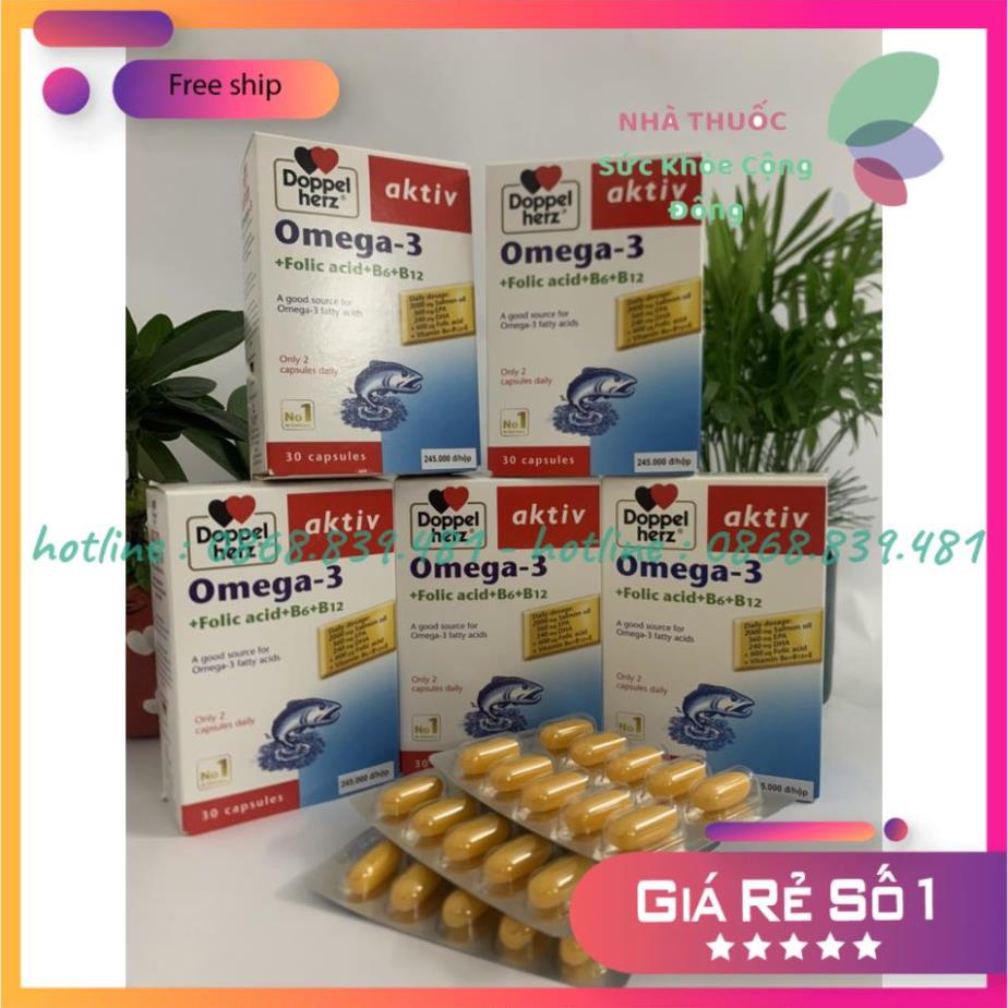 Omega 3 - Viên uống tăng cường thị lực, tim mạch và não bộ - Sức Khỏe Cộng Đồng