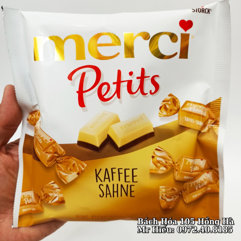 [T8/2021] Kẹo socola Merci Petits 125g