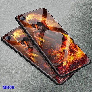 Ốp lưng OPPO F5 in 3D hình ngựa mặt lưng kính cường lực cực đẹp